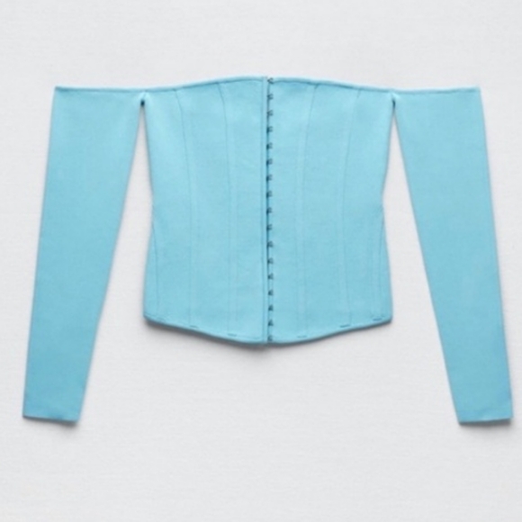 Zara knit Bustier NWT - Picture 3 of 4